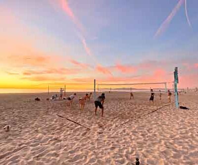 Volleyball in Hermosa Beach