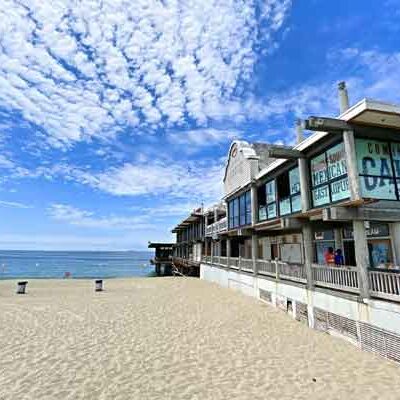 Redondo Landing and Redondo Pier outdoor shopping and dining in El Segundo